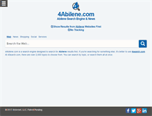 Tablet Screenshot of 4abilene.com